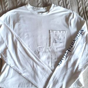 Vinyard Vines Boys Longsleeve Pocket Tee